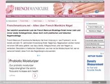 Tablet Screenshot of frenchmanicure.net